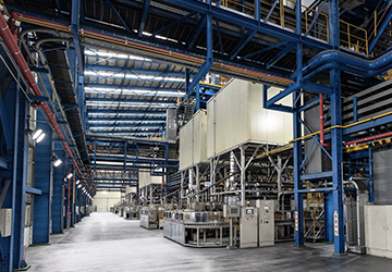 음극재 세종공장 생산 라인