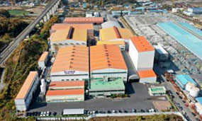 (천연흑연) 세종 음극재 1공장 전경