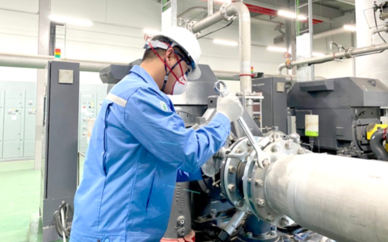 제조공정에서 사용하는 에어와 용수