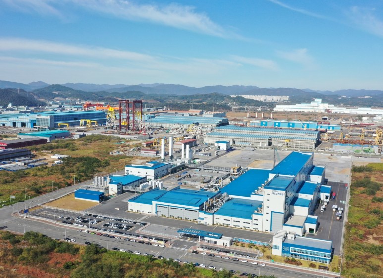 양극재 광양공장 전경