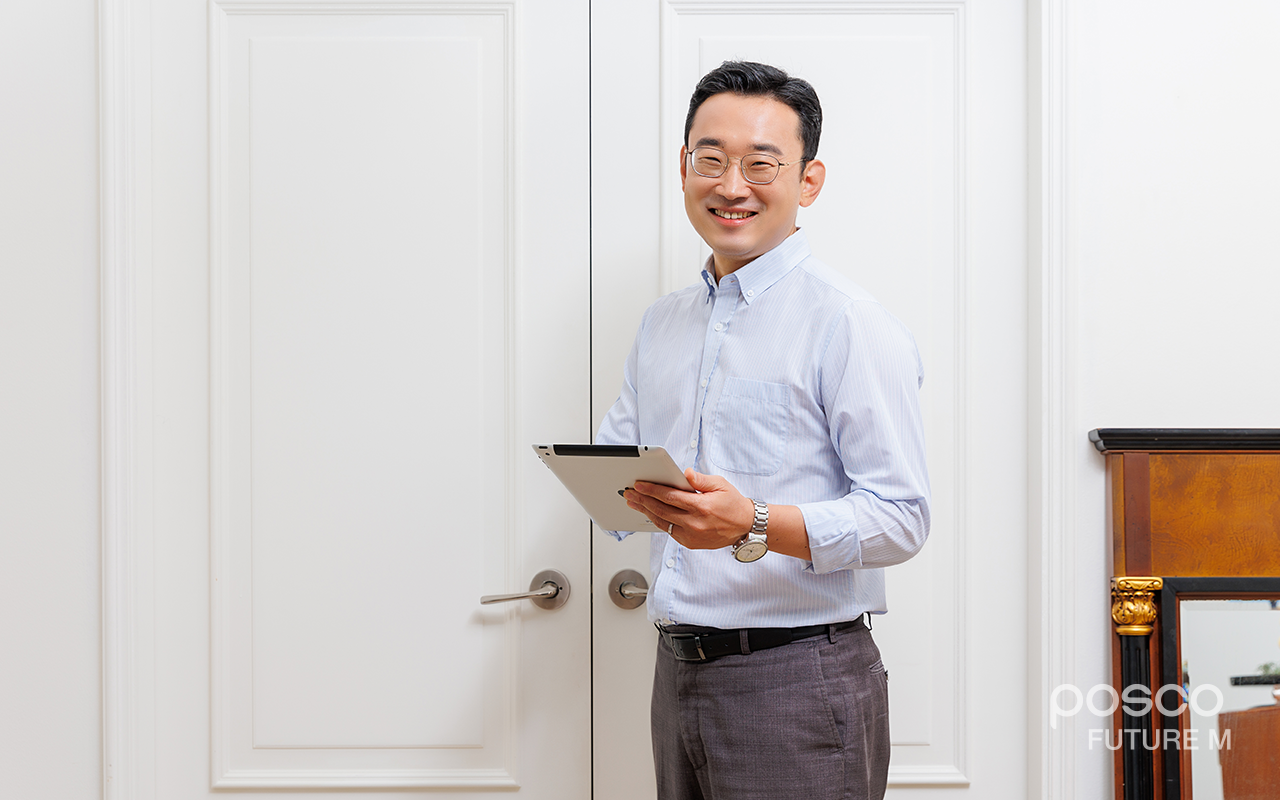 Ultium CAM 정순기 정보보안부장의 모습