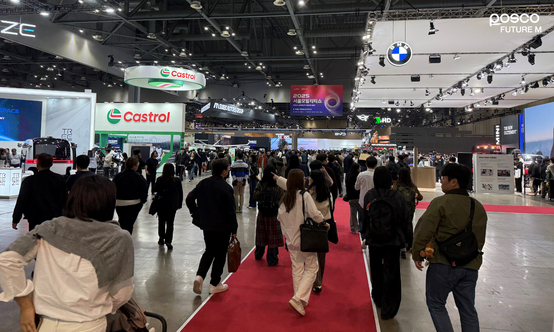 2025 서울 모빌리티쇼 전시회 모습