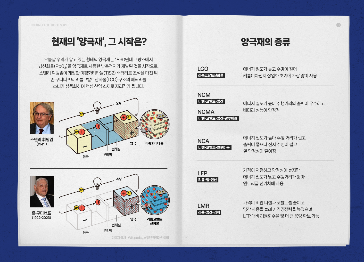 양극재의 시작과 발전, 양극재의 종류