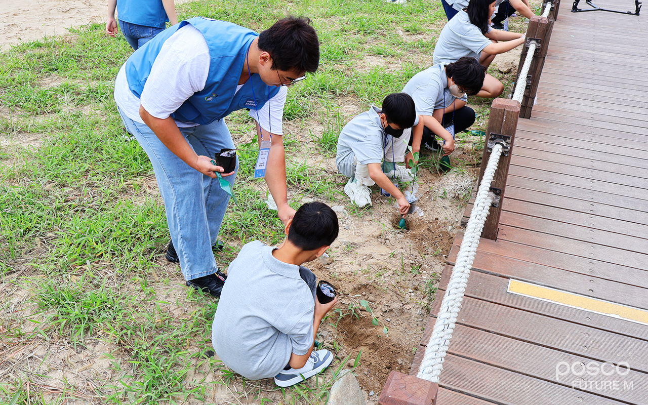 해양식물 식재활동