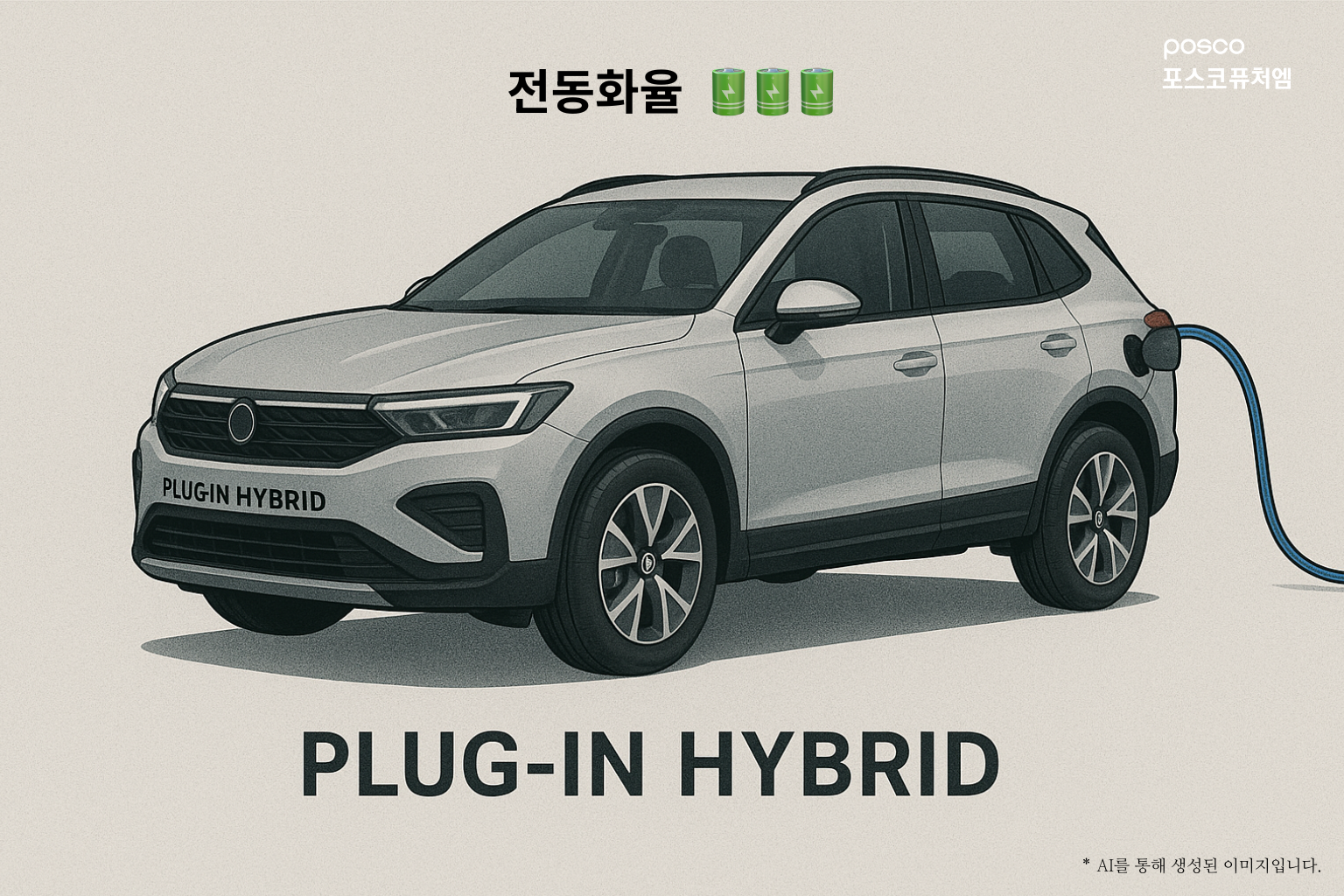PLUG-IN HYBRID: 전동화율 3