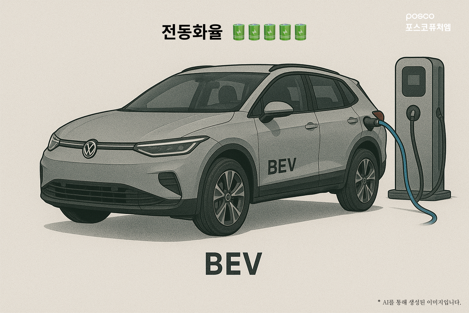 BEV: 전동화율 5