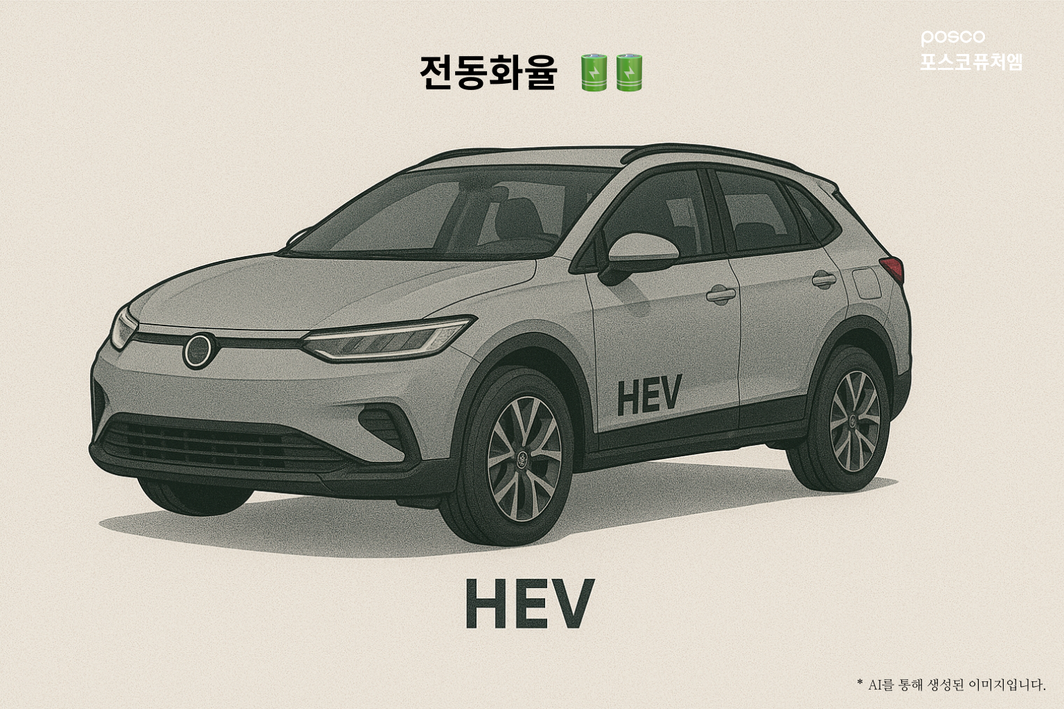 HEV: 전동화율 2