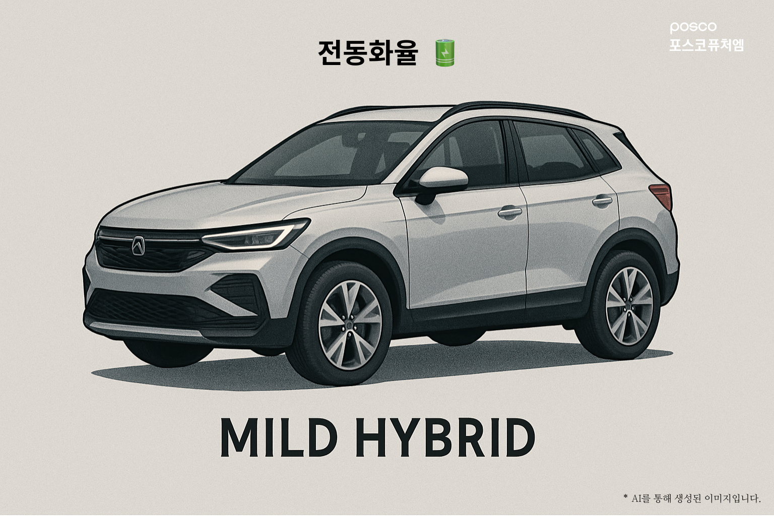 MILD HYBRID: 전동화율 1
